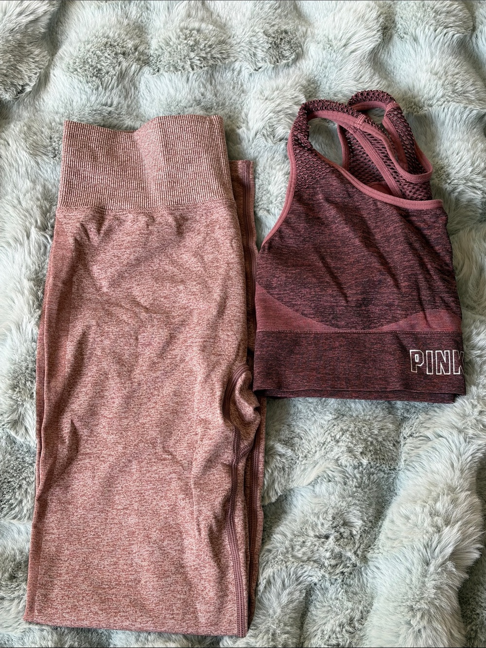 Sports bra and leggings